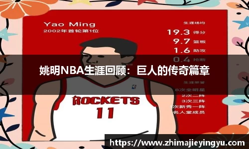 姚明NBA生涯回顾：巨人的传奇篇章
